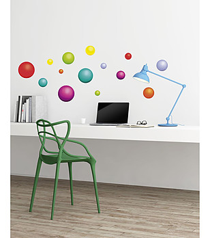 Декоративен стикер Balls colorées снимка