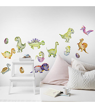 Декоративен стикер Dinosaures снимка