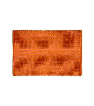 Оранжева постелка с високо съдържание на памук Soma снимка