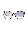 Дамски слънчеви очила розови нюанси с контрастен принт-1 снимка