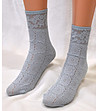 Дамски чорапи в цвят мента Salma 30 DEN-0 снимка