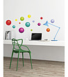 Декоративен стикер Balls colorées-0 снимка