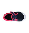 Бебешки обувки в тъмносиньо и розово със светеща подметка-1 снимка