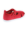 Бебешки червени летни обувки-2 снимка