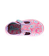 Розови бебешки обувки с принт-1 снимка