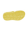 Жълти детски сандали с апликация-1 снимка