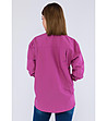 Дамска риза с памук в лилав нюанс Alva-1 снимка