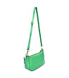 Малка зелена дамска кожена чанта Cammie-1 снимка