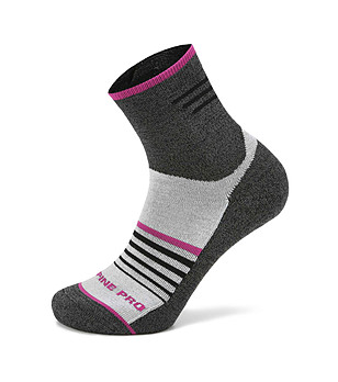 Unisex чорапи в сиво и розово Kaire снимка