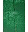 Дамска кожена чанта в зелен нюанс Delmira-2 снимка