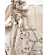 Дамска чанта от естествена кожа в бежов цвят Nona-2 снимка