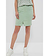Светлозелена пола с лиосел и памук  Carlie-0 снимка
