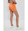 Дамски оранжеви панталонки от памук и лиосел Karimа-1 снимка