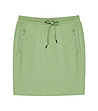Памучна пола в зелено Carian-4 снимка