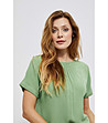 Дамска блуза в зелено Caryn-3 снимка