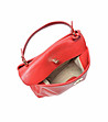 Червена кожена дамска чанта Rita-4 снимка