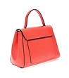 Червена кожена дамска чанта Sondra-1 снимка