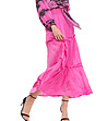 Макси пола със съдържание на коприна в цвят циклама-2 снимка
