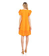 Оранжева оversize памучна рокля Margaret-1 снимка