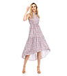 Светлосиня рокля с флорален принт Irra-0 снимка