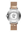 Розовозлатист дамски часовник със сребрист корпус Golden Hour-2 снимка