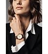 Розовозлатист дамски часовник Mathilda-1 снимка