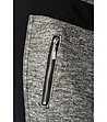Спортен дамски панталон в сив меланж Sena-3 снимка