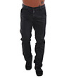 Мъжки памучен панталон в цвят антрацит-0 снимка