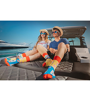 Тематични unisex чорапи с принт  Summer paradisе снимка