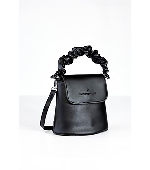 Малка дамска чанта в черно Alseia снимка
