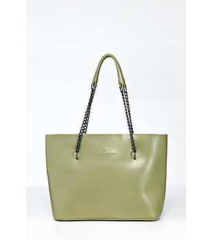Дамска чанта в зелено Axara снимка