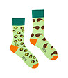 Тематични чорапи Kiwi в зелен цвят-1 снимка
