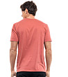 Памучна мъжка тениска в червен нюанс Dean-1 снимка