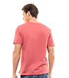 Памучна мъжка тениска в червен нюанс Solution-1 снимка
