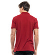 Тъмночервена памучна мъжка блуза с лого Biston-1 снимка