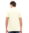 Светложълта памучна мъжка блуза с лого Biston-1 снимка