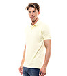 Светложълта памучна мъжка блуза с лого Biston-2 снимка
