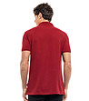 Памучна тъмночервена мъжка блуза с лого Splendid-1 снимка