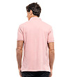 Памучна розова мъжка блуза с лого Splendid-1 снимка