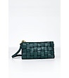 Тъмнозелена дамска чанта Sheila-1 снимка