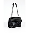 Черна дамска чанта Fiona-0 снимка