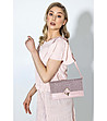 Розова дамска клъч чанта Bretta-1 снимка
