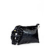 Дамска черна клъч чанта Alliz-0 снимка