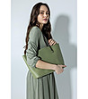 Дамска чанта в зелено Axara-3 снимка