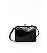 Черна дамска чанта за рамо Ziziko-0 снимка