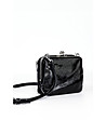 Черна дамска чанта за рамо Ziziko-1 снимка