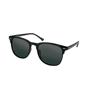 Дамски слънчеви очила с черна рамка с гланцов ефект Aliyah снимка