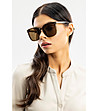 Дамски слънчеви очила в кафяви нюанси Anastasia-1 снимка
