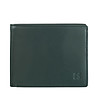 Мъжки тъмнозелен портфейл с цветни джобове Conrad-0 снимка