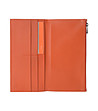 Оранжев мъжки кожен портфейл Tom-1 снимка